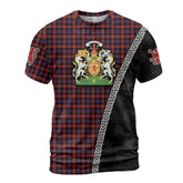 Personalized Clan Broun Tartan Shirt with Scotland Coat of Arms & Custom Name ZI60